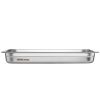 VEVOR 6 Pack Hotel Pans, Full Size Anti-Jam Steam Pan, 0.8mm Thick Stainless Steel Restaurant Steam Table Pan, 2.5-Inch Deep Commercial Table Pan