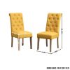 Banff 5-piece Dining Set, Cross-Buck Round Table with 4 Tufted Chairs