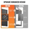 BBQ Access Door, 30W x 21H Inch Double Outdoor Kitchen Door, Cold Plate Flush Mount Door, Wall Vertical Door with Handles and Ventss, for BBQ Island