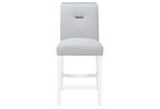 ARIYA WHITE BAR TABLE AND BAR STOOL SET