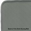 Witches Spooky Halloween Dish Drying Mat Absorbent Dish Drying Mat Pad for Kitchen Counter Dish Drainer Mat for Countertop, 14 x 21", Multicolor