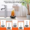 VEVOR Glass Rinser, 10 Powerful Spraying Jets 360¬∞ Rotating Cup Rinser for Sink